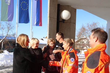 DELOVNI OBISK MINISTRICE ZA ZDRAVJE V ZD DR BOŽIDARJA LAVRIČA CERKNICA 03 FOTO LJUBO VUKELIČ
